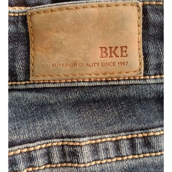 BKE Payton Bootcut Stretch Blue Jeans Measures 36/35 - Picture 6 of 7